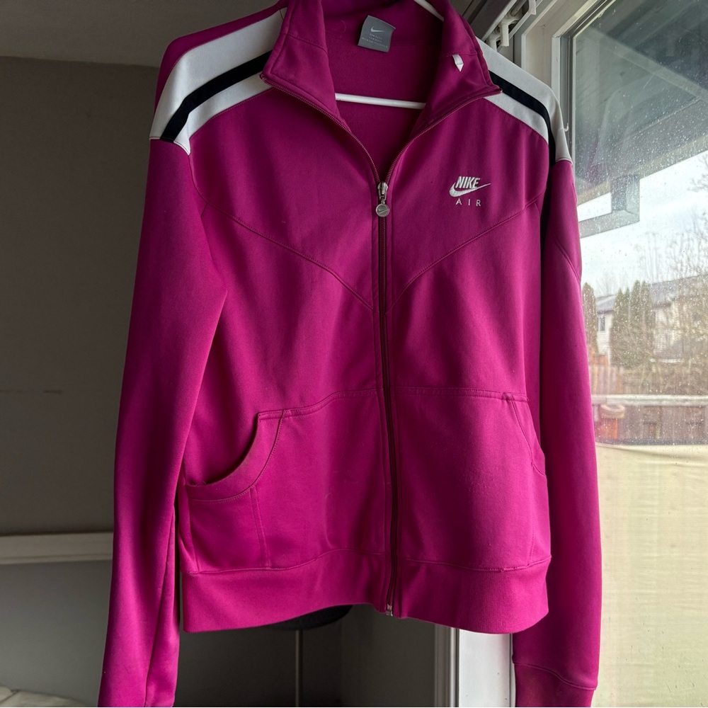 Nike Women's Fuchsia Bomber Jacket